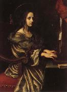 Carlo Dolci St.Cecilia oil painting on canvas